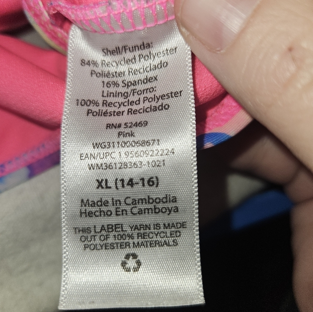 Wonder Nation Girls Mermaid Bikini Size Xl (14-16) - Picture 9 of 9